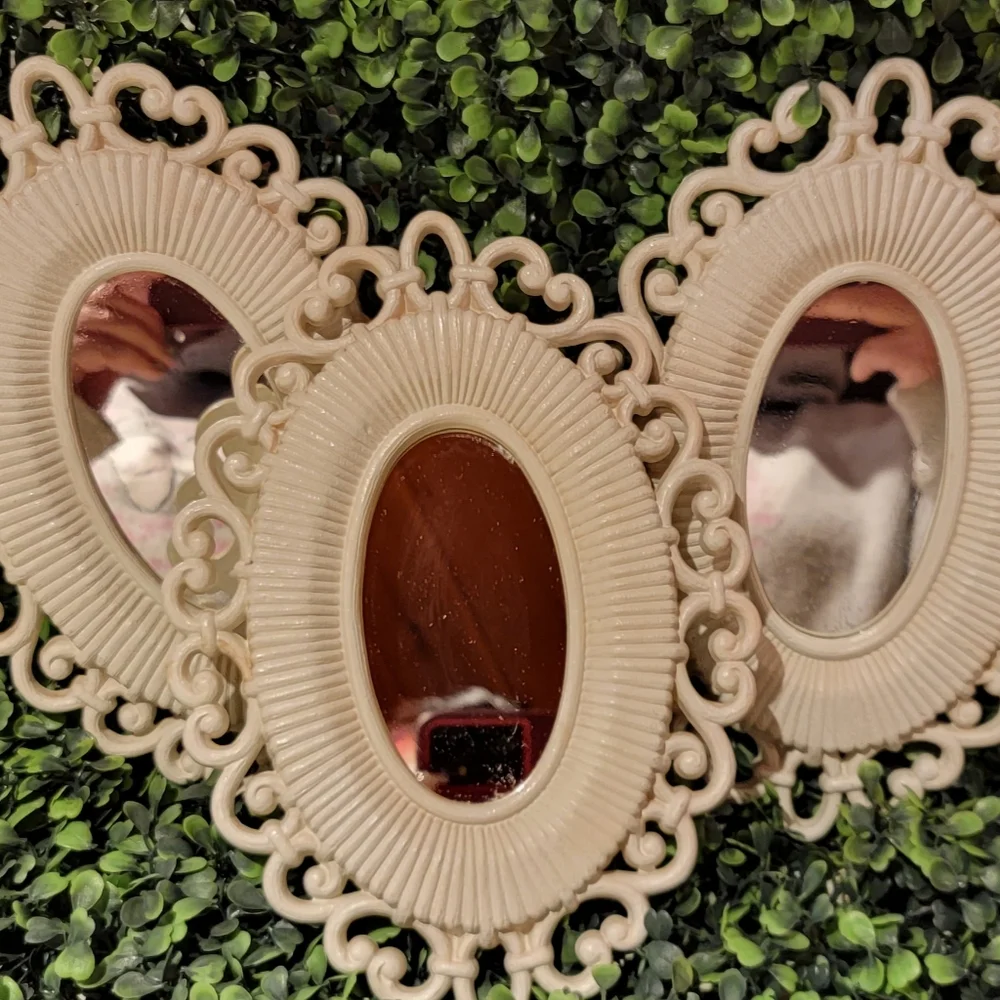 Set of 3 Vintage Homco Mirrors